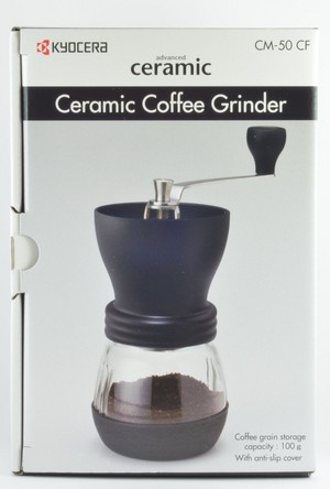 World's Best Coffee Maker Pic 3 - Kyocera CM50 CF ceramic burr coffee grinder