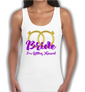 Ada Wedding Accessories Pic 5 - Personalized Custom Printed Bridal Party TShirts and Singlets