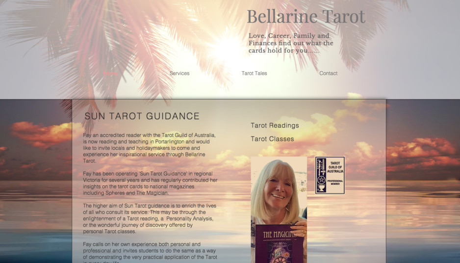 Bellarine Tarot Pic 1