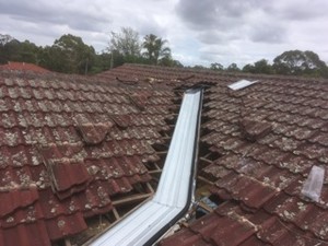 Bluegum Roofing Pic 2 - valley replacement