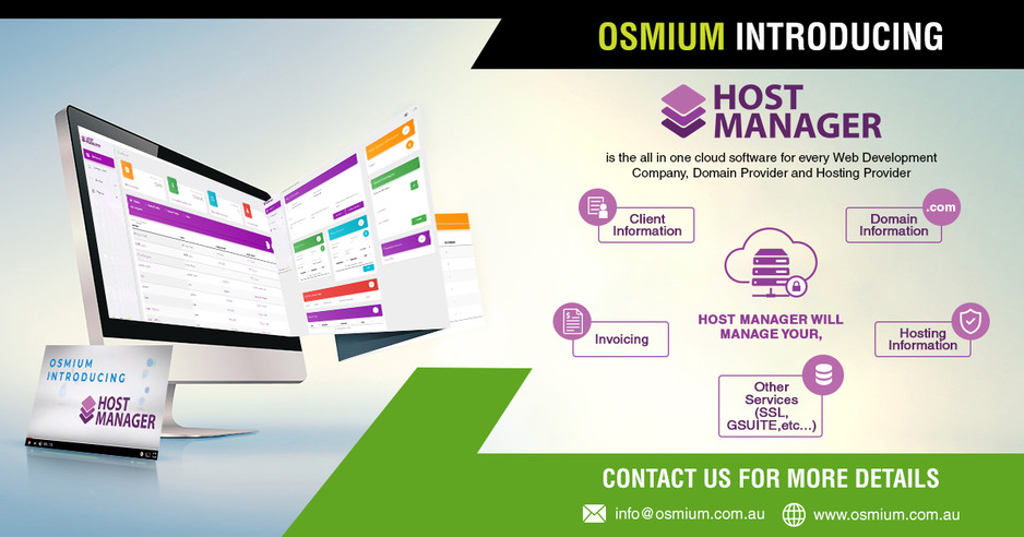 OSMiUM Pty Ltd Pic 1 - OSMiUM Host Manager