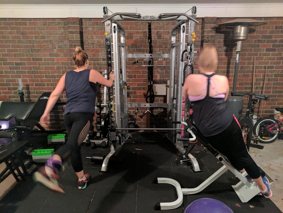 Purple Fitness Personal Training Pic 1 - Wednesday night training session These girls smashed it again on Wednesday night purplefitnesspt