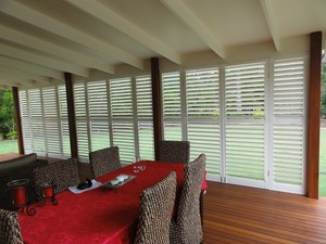 Aqua Blinds & Screens Pic 3 - Outdoor Aluminium Shutters