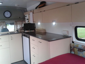 Armstrong Motor Homes Pic 4 - this one is done laminate board