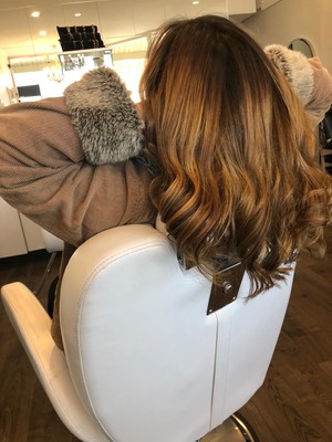 The Hair & Beauty Studio Pic 5 - Balayage Blow Wave