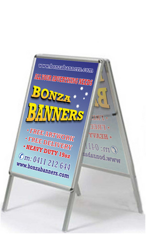 Bonza Banners Pic 3 - cheap A frames