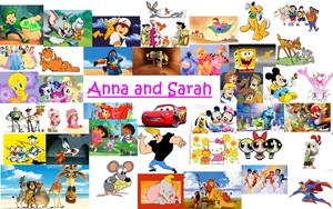 Four7Eight Wall Pic 3 - Project for wall in childrens bedroom Cartoons characters and childrens names