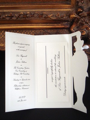 Lindel Steel Designs Pic 4 - extravagant wedding invitation