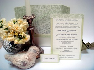 Lindel Steel Designs Pic 2 - traditional wedding invitation 2