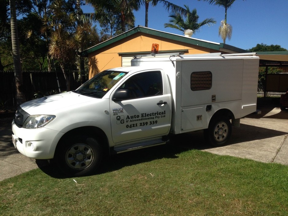 QG Auto Electrical & Air Conditioning pty ltd Pic 1 - Mine Spec CallOut Vehicle Carrying Common Spare Parts