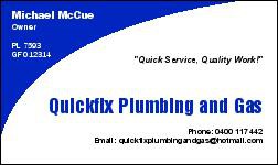 Quickfix Plumbing & Gas Pic 1 - emergancy plumbing perth south