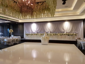 Bridge Event Hire Pic 3 - White Dance Floor