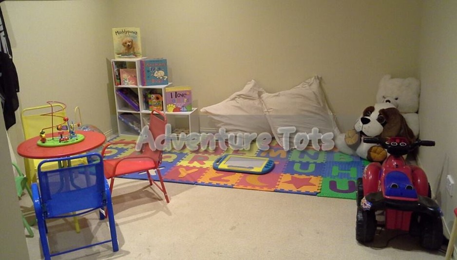 Adventure Tots Pic 2 - Indoor play room Used for quiet time and story telling