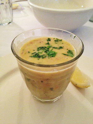 Tatler Wines Pic 2 - Clam chowder at the Tatler Cafe 6 a cup but they are tasty and really filling Tad salty