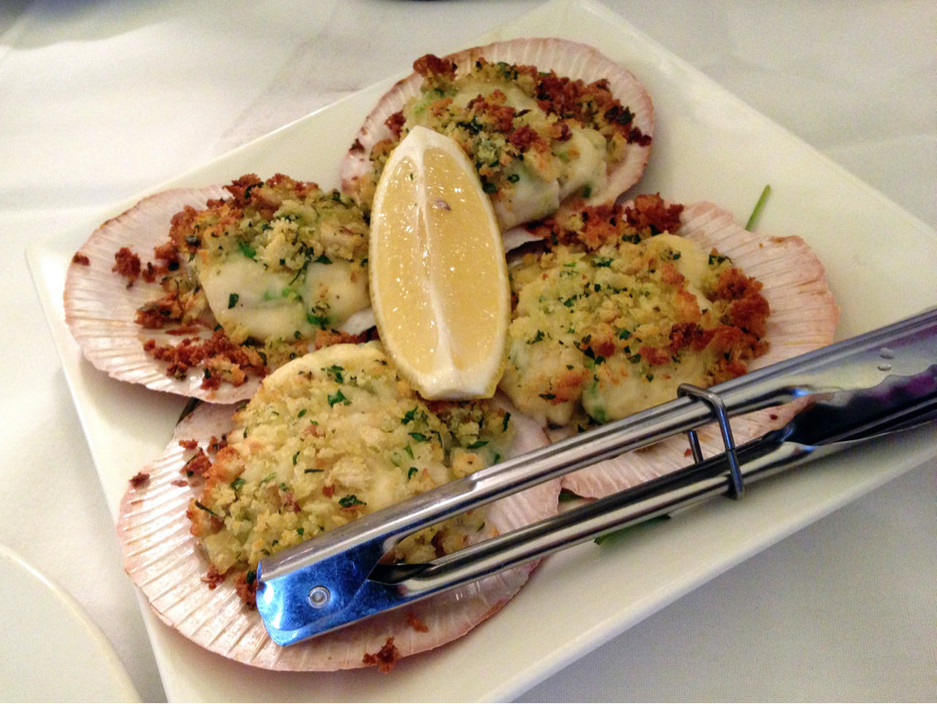 Tatler Wines Pic 1 - Scallops not bad but nowhere near the best you can get