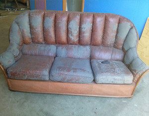 Rob McNamara Upholsterer Pic 2 - Before