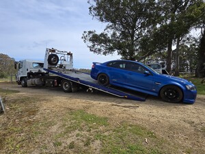 SOS Towing & Recovery Pic 4 - No problems loading low profile vehicles