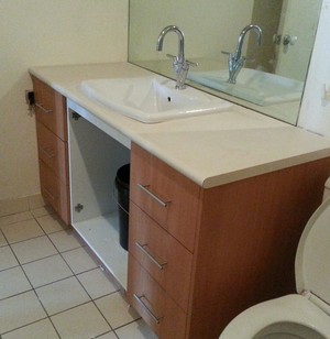 Sam Your Local Handyman Pic 5 - New Vanity