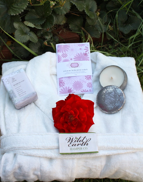 The Wild Earth Hamper Co Pic 1 - Bath Time Bliss Hamper