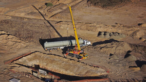 Australian Imaging & Photo Group P/L Pic 3 - Construction tank installation