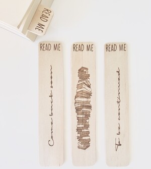 Just Creations Pic 3 - Laser engraved bookmarks