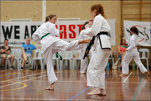 First Tae Kwon Do Shelley Pic 3 - First Tae Kwon Do free sparring