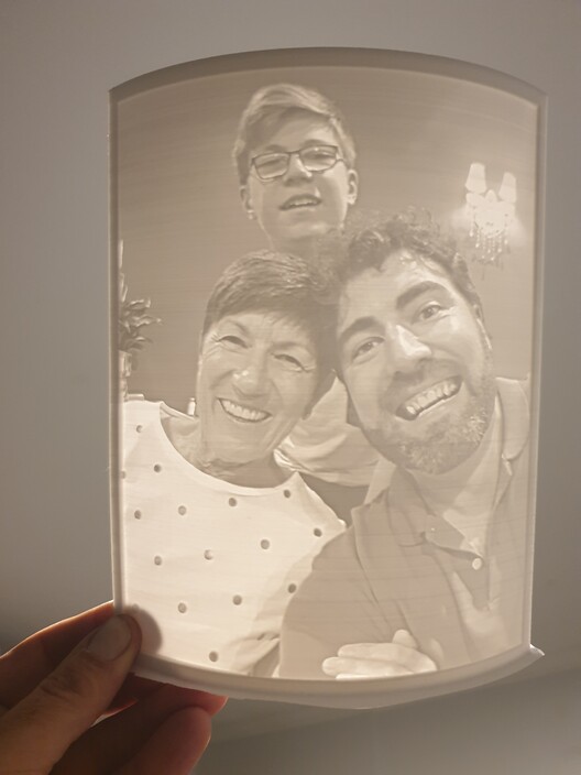 Adam 3D Pic 1 - Lithophanes a 3D printed photo