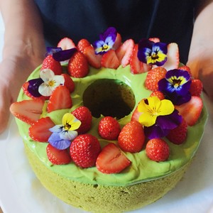 Sinmei Tea Pic 2 - Matcha Angel Cake