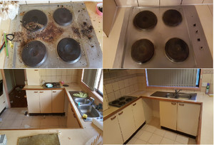 Renette's Cleaning Services Pic 4 - before and after clean