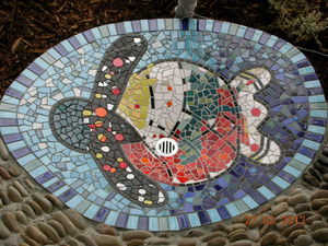 Mosaic Magic Tiling Pic 5 - Mosaic commission Tasmania