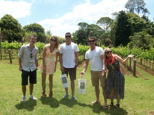 The Vino Bus Pic 2 - Witches Falls Winery Group Photo