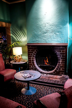 Alexandra Hotel Pic 5 - Fireplace