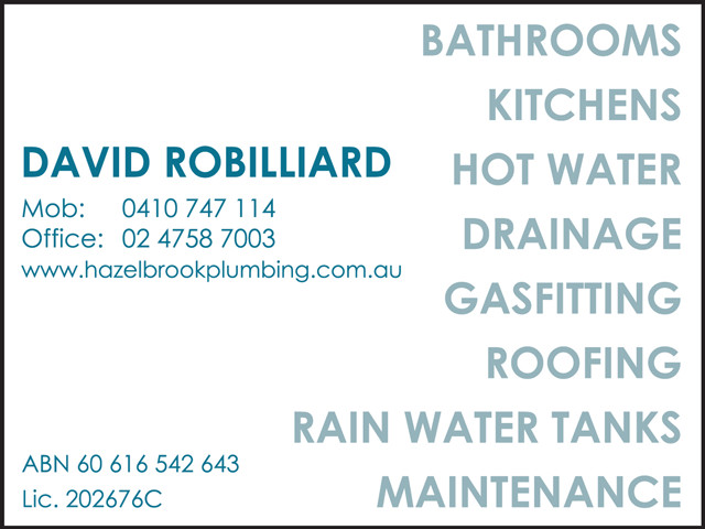 Hazelbrook Plumbing Pic 1 - Services Hazelbrook Plumbing provide