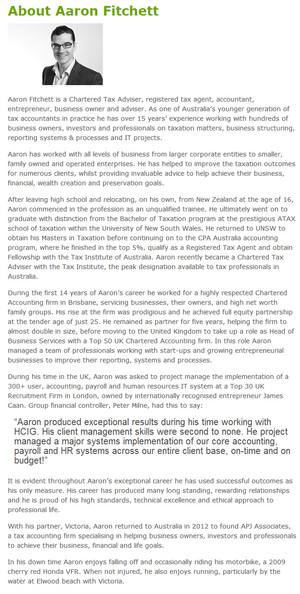 APJ Associates Pic 4 - About the Principal Aaron Fitchett