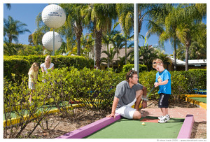 NRMA Treasure Island Holiday Park Pic 4 - Mini golf