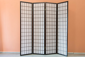 The Screen Shop Pic 3 - ShojiBlack 4 panel 176cmW x 179cmH