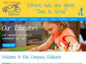 Studio 72 Web Design Pic 5 - Childcare web design