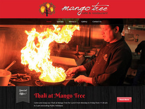 Studio 72 Web Design Pic 2 - Restaurant Cafe web design