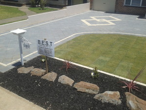 B.E.S.T Paving and Landscapes (Bricks, Earth, Soil, Turf) Pic 2 - Hendon street Clovelly Pk SA paving landscape