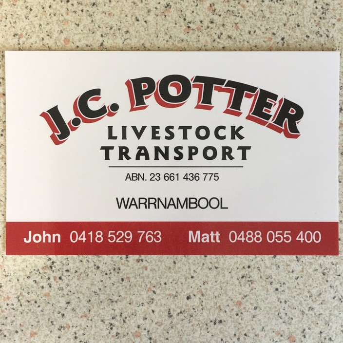 JC Potter Livestock Transport Pic 1