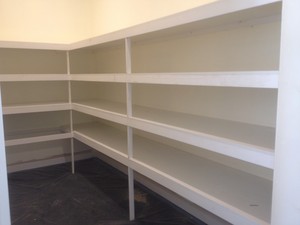 AAM Carpentry Services Pic 4 - Shelving custom built to suit any area