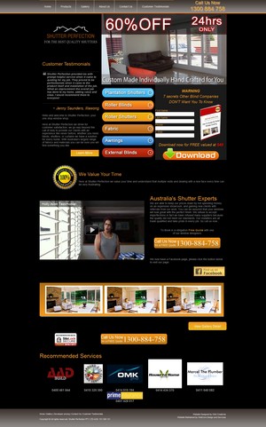 WebCore Design and Services Pic 3 - wwwshutterperfectionnetau