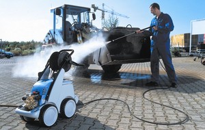 PowerBlast Premium Products Pic 2 - KRANZLE high pressure cleaning of dirty earthmoving equipment