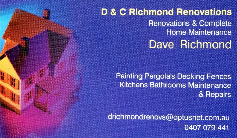 D & C RICHDMOND RENOVATIONS Pic 1 - D C Richmond Renovations