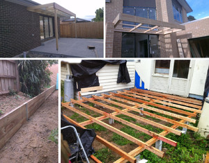 Laws Carpentry Pic 2 - Pergolas retaining walls frames