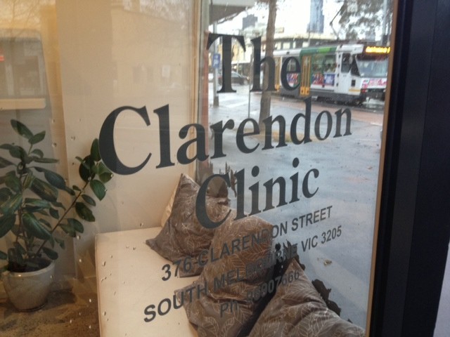 The Clarendon Clinic Pic 1 - Our Clinic conveniently located in South Melbourne The 112 and 109 Tram stops a few meters from our door