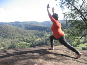 Crystal Healing Yoga Pic 5 - Yoga on the mountains