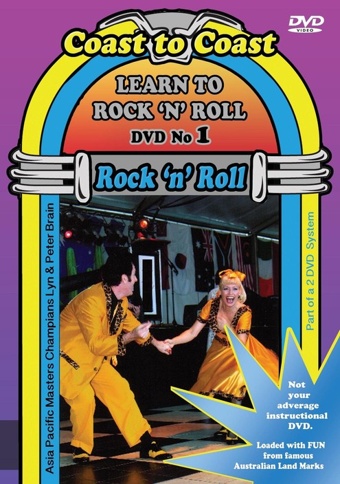 Rock n Roll dancing teaching 2 DVD set Pic 1 - DVD 1