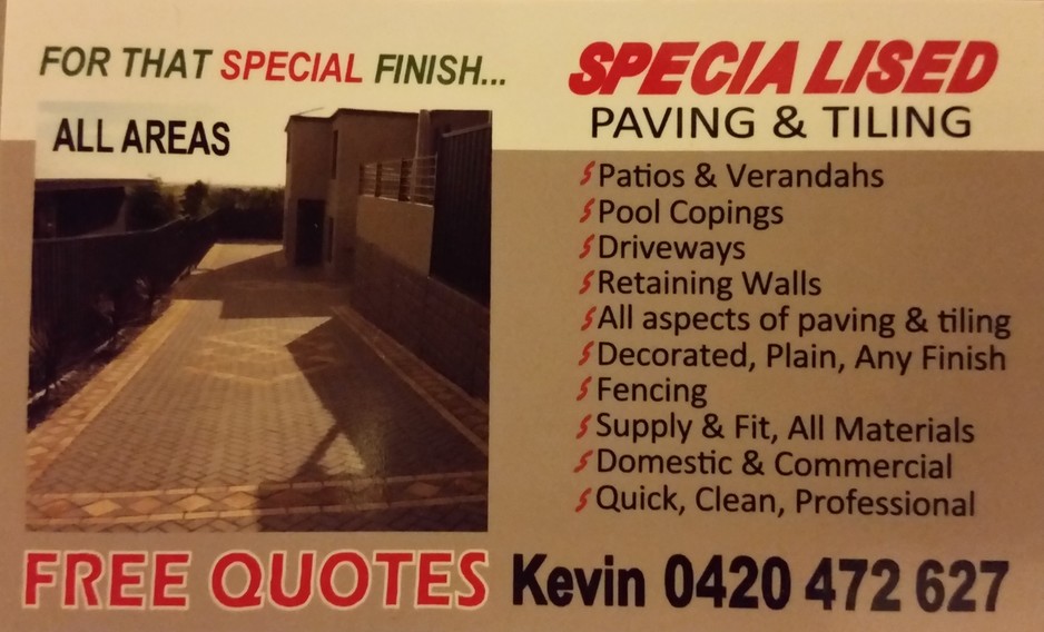 Specialised Paving and Tiling Pic 1