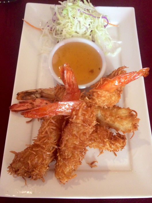 Lemongrass Thai Pic 2 - Coconut king prawns entree